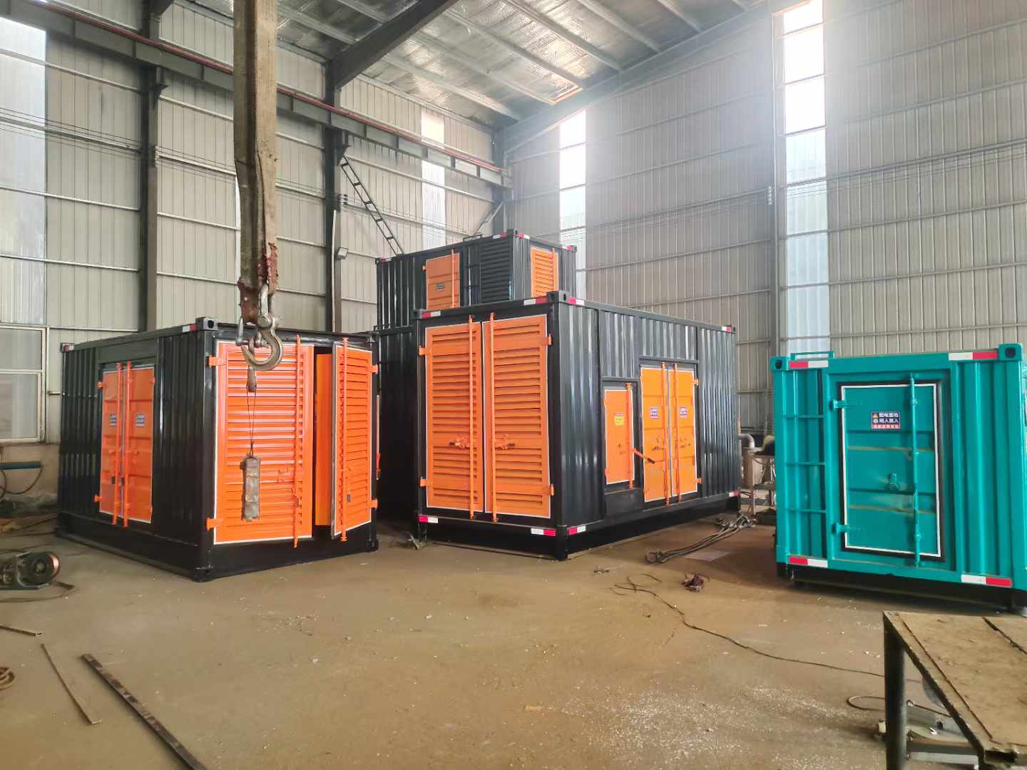安州500kw柴油发电机组可以带动多少功率设备？
